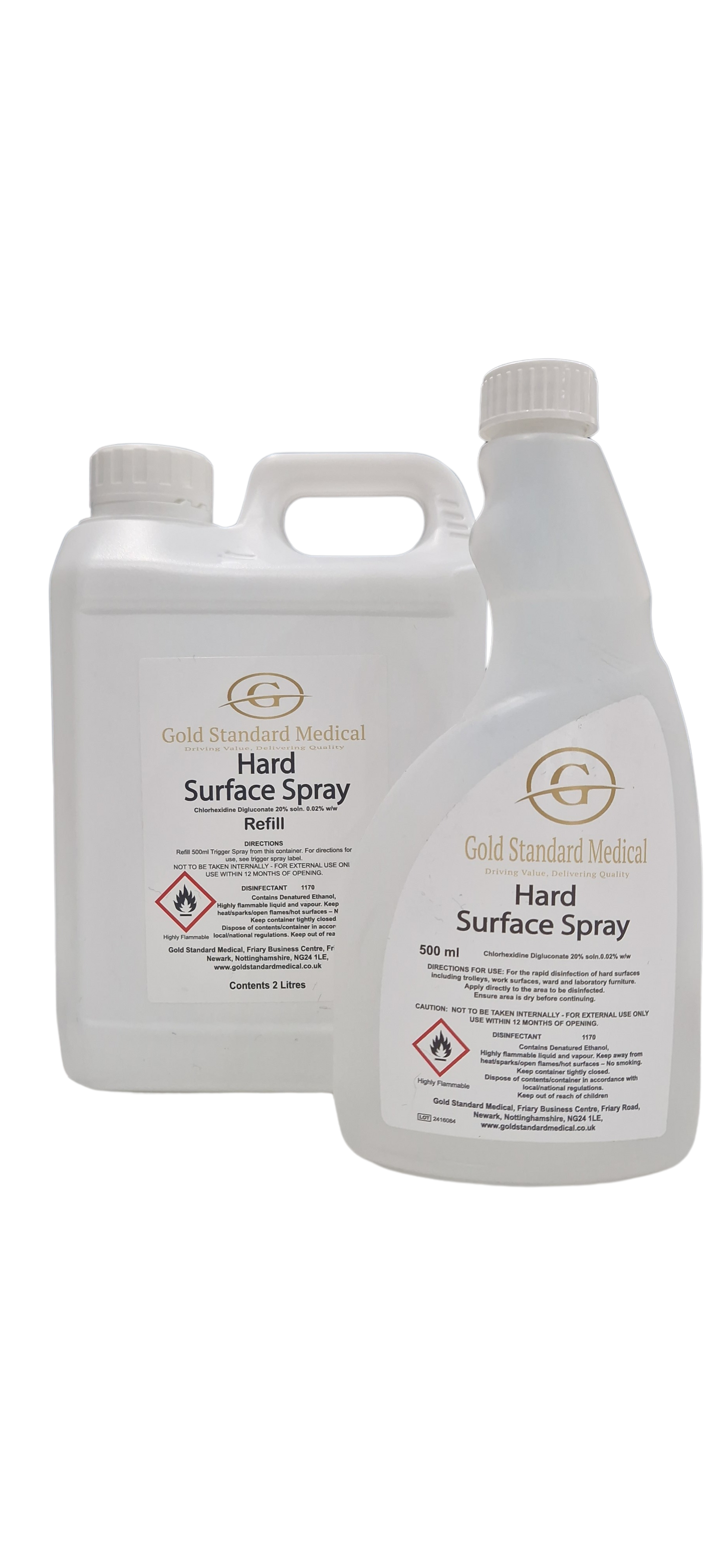 GSM Chlorhexidine Hard Surface Spray (H)