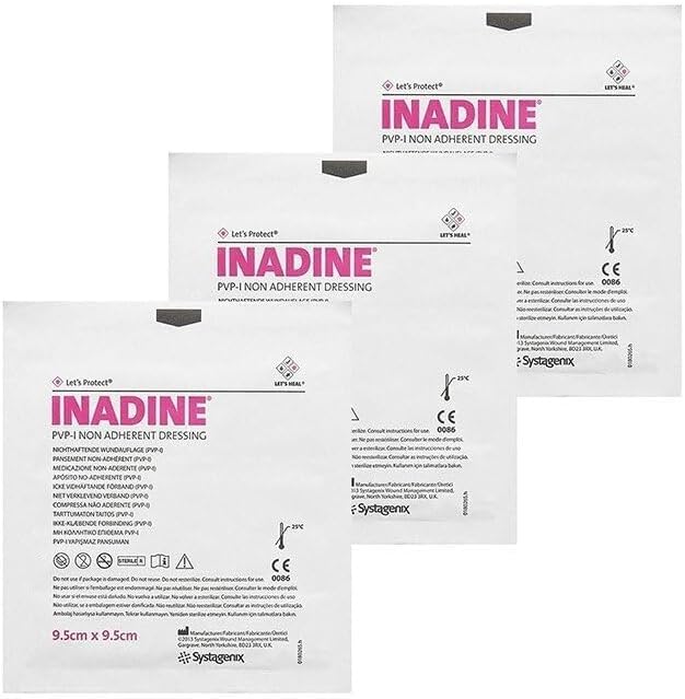Inadine Dressing 5cm x 5cm (25)