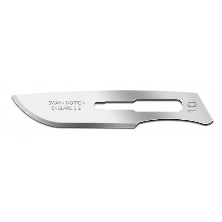 Swann Morton Blades Red Carbon Steel No.10 Box/100