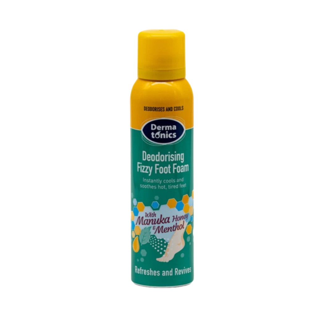 Dermatonic Deodorising Fizzy Foot Foam - Natural Care