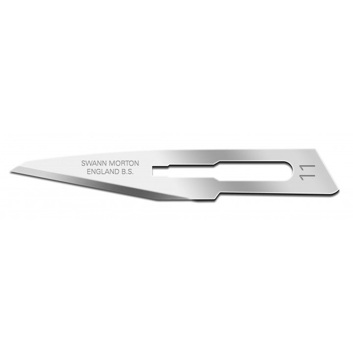 Swann Morton Blades Red Carbon Steel No.11 Box/100