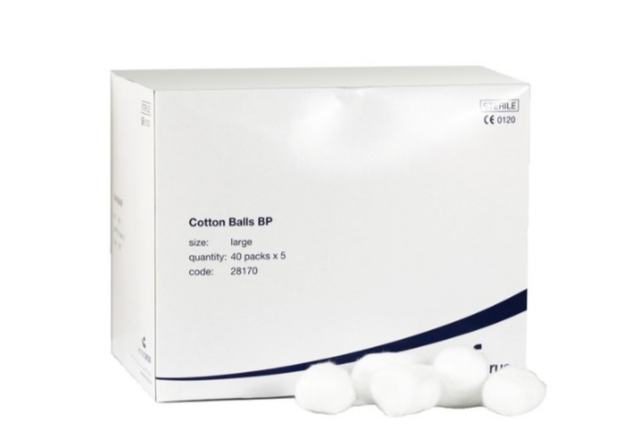 Cotton Wool Balls Sterile (5x40)